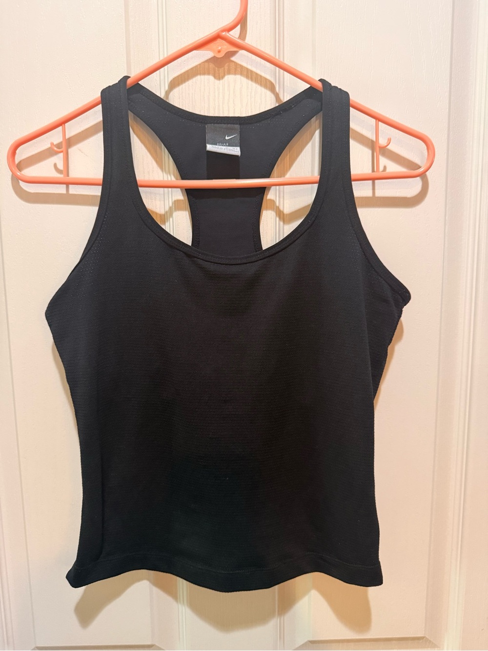 Nike Black Dri-FIT Racerback Tank/Med